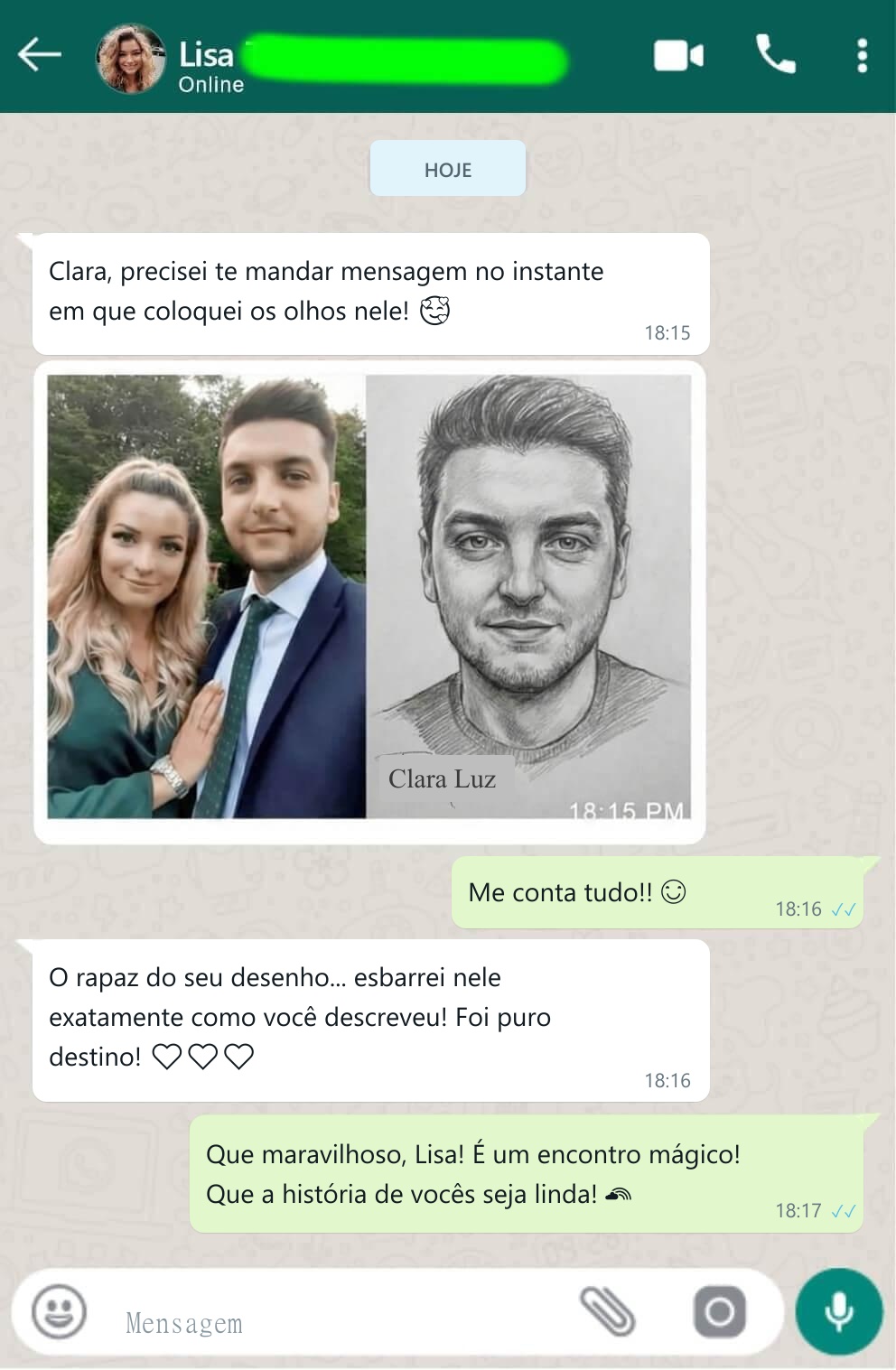 Relato de Lisa